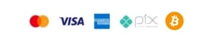 Bitcoin, PIX, cartão e debito