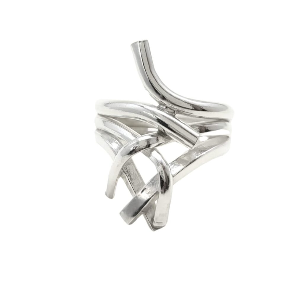 Anel Jane 3 prata 950