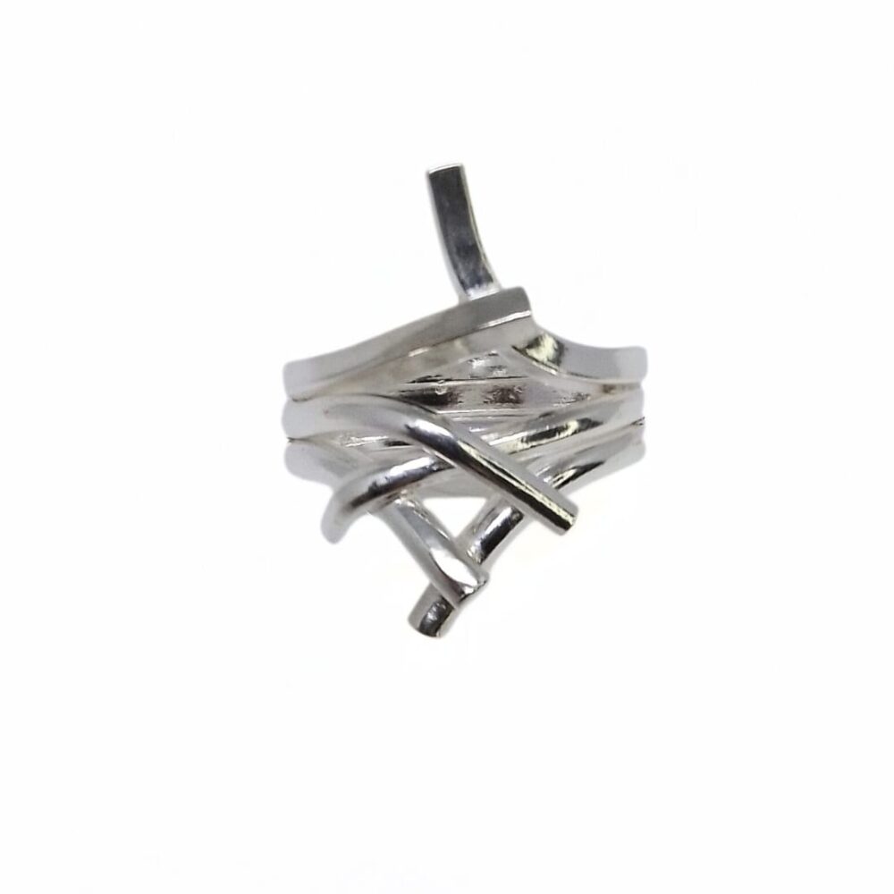 Anel Jane 2 prata 950