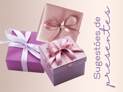 Sugestões para presentes